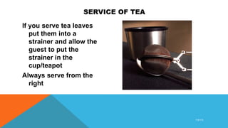 service sequence and welcoming the guest | PPTX