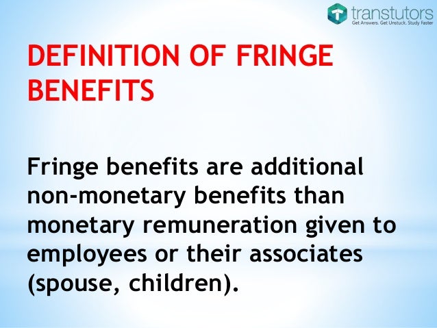 Fbt Fringe Benefit Tax Accounting