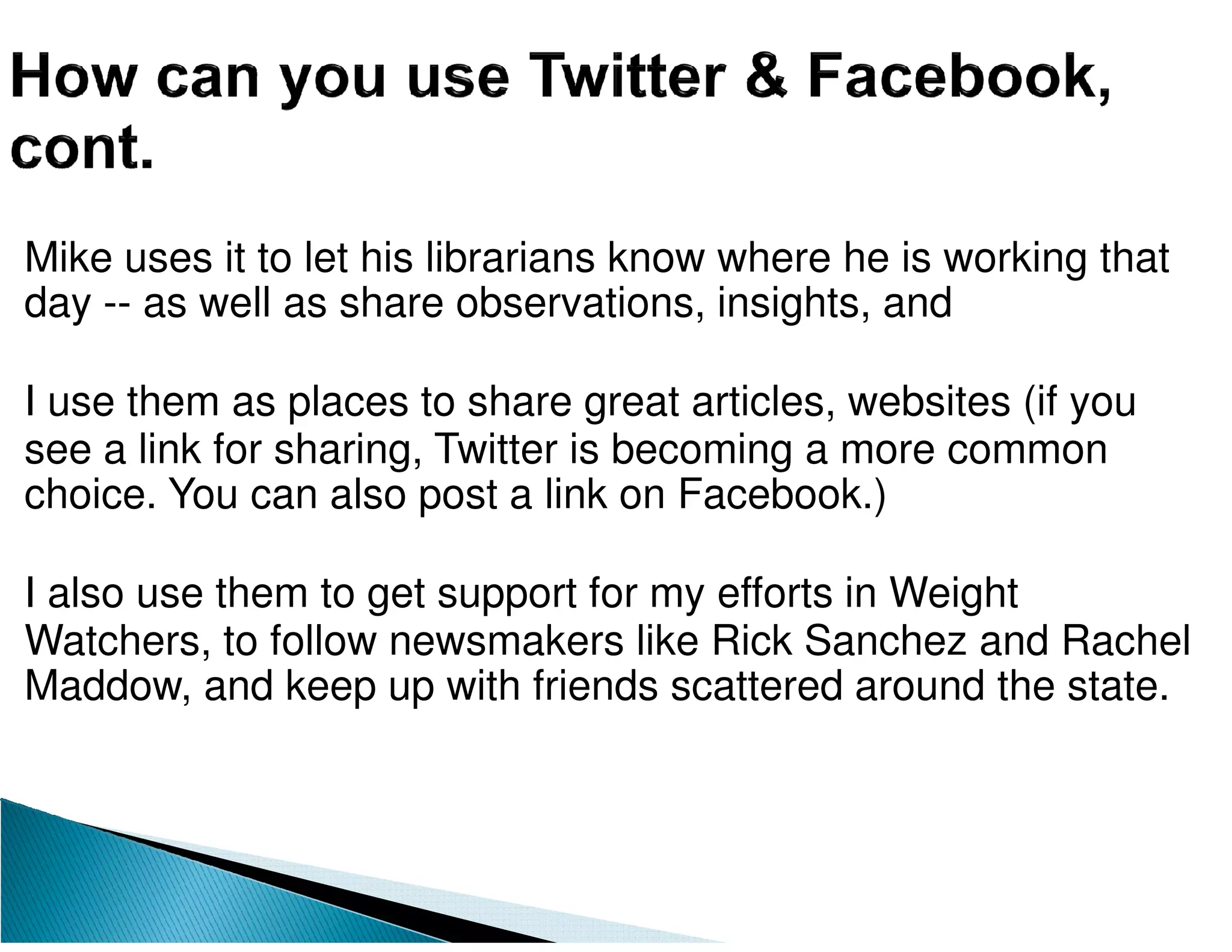 Fb Twitter Presentation Cd April19 [Compatibility Mode]