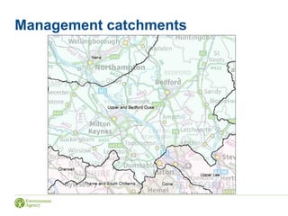 Management catchments
 