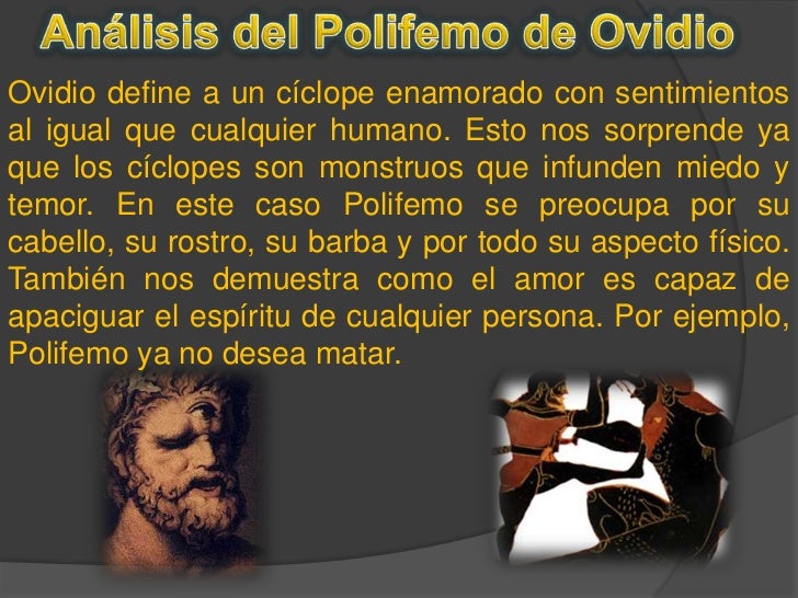 Fábula De Polifemo Y Galatea