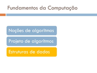 Fundamentos da Computação 
