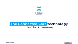The Connected Cars technology for business