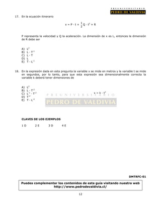 Magnitudes (FC01 - PDV 2013)