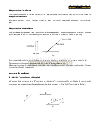 Magnitudes (FC01 - PDV 2013)