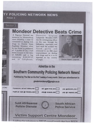 Caxton Southern Community 2009 Article | PDF