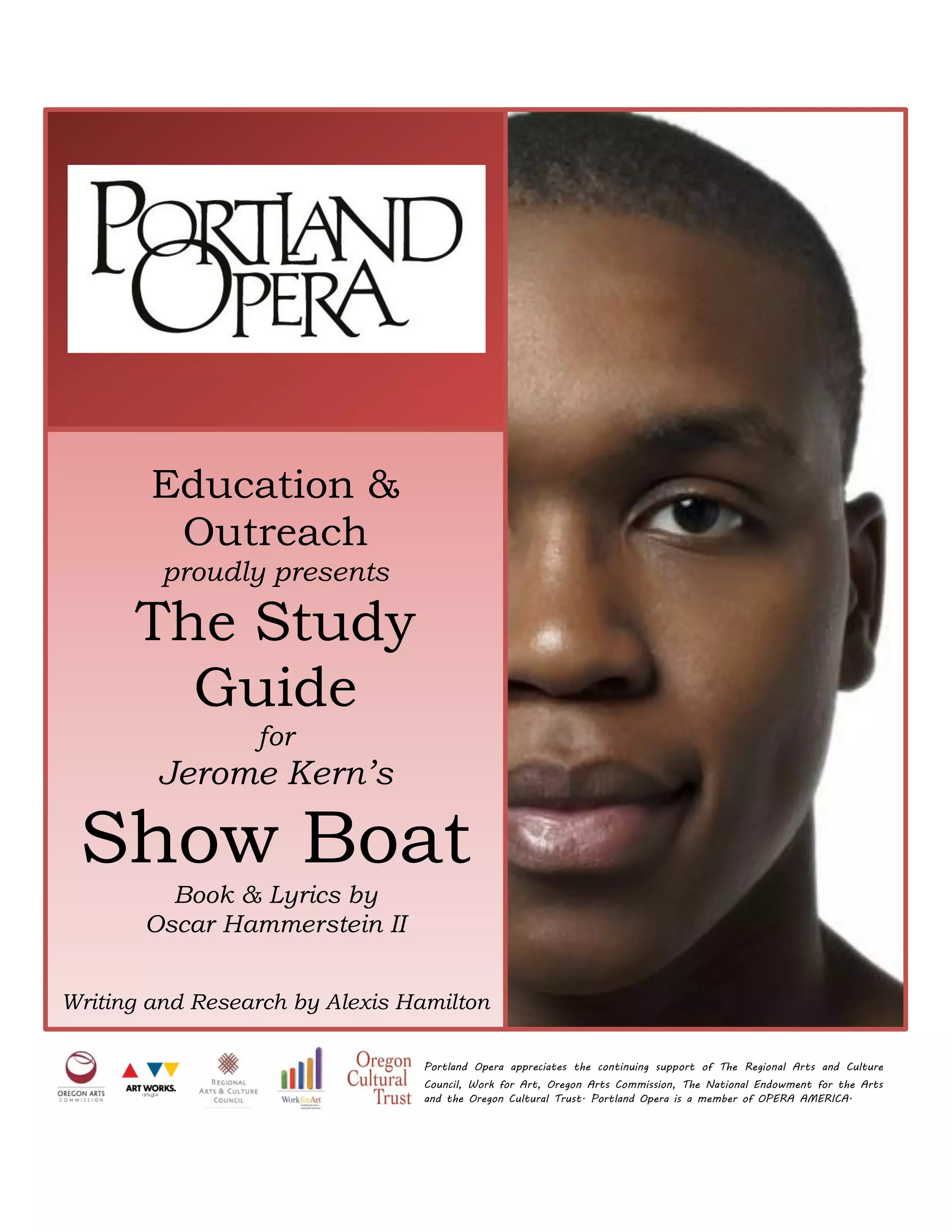SHOW BOAT STUDY GUIDE PDF
