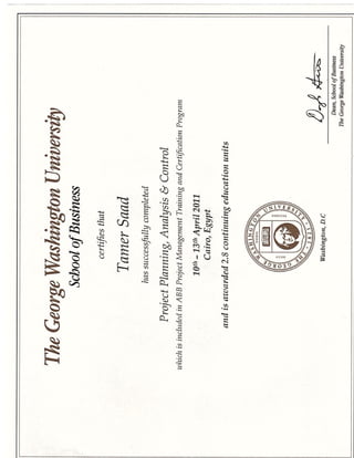 PM Certificates