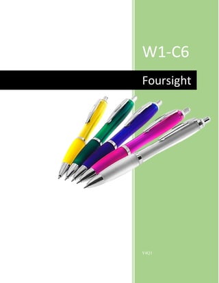 W1-C6
Y4Q1
Foursight
 