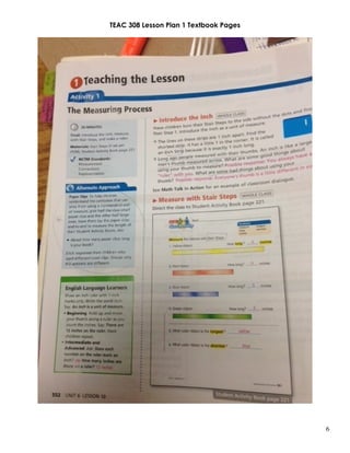 TEAC 308 Lesson Plan 1 Textbook Pages
6
 