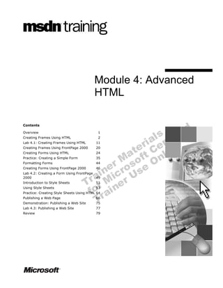 Advanced HTML.PDF