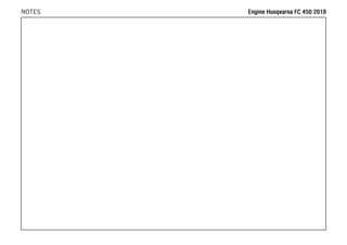 NOTES EEnnggiinnee HHuussqqvvaarrnnaa FFCC 445500 22001188
 