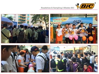 Roadshow & Sampling-3 Blades BIC
 