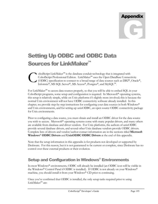 Page 174 CobolScript®
Developer’s Guide
 