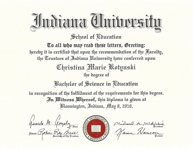Iu Diploma