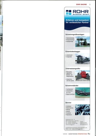 Idreco BV - Gesteins Perspektiven 5-2016