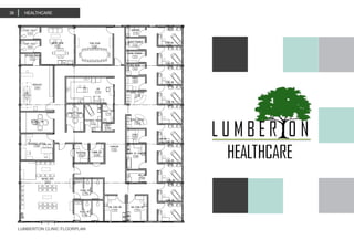 LUMBERTON CLINIC FLOORPLAN
HEALTHCARE38
 