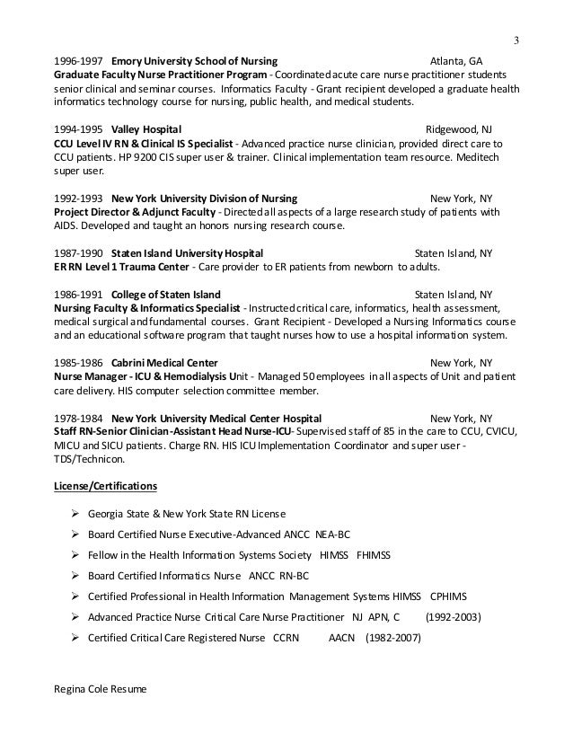 sle icu rn resumes cole resume 520152 sle icu rn resumes cole resume 520152