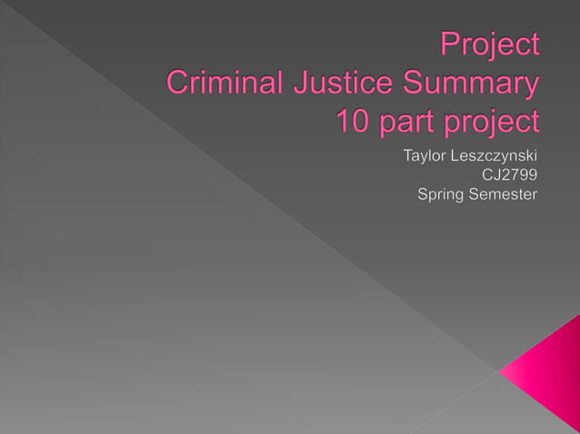 Serial Killers Presentation1 | PPTX