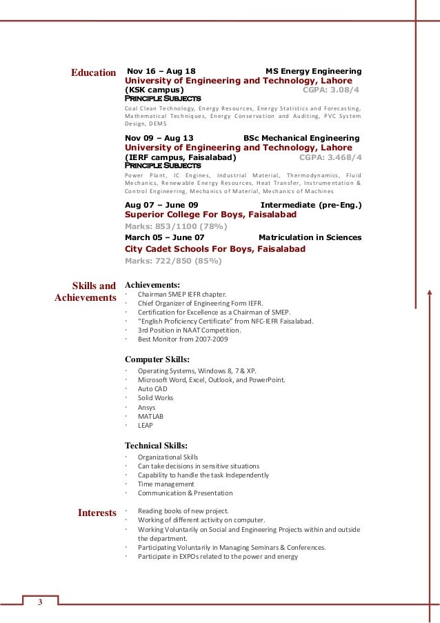 New CV formate for job with Cover letter New CV formate for job with Cover letter