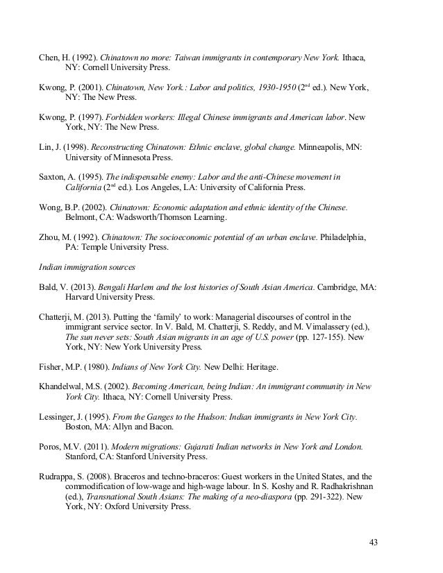 Masters thesis stanford university immigration program