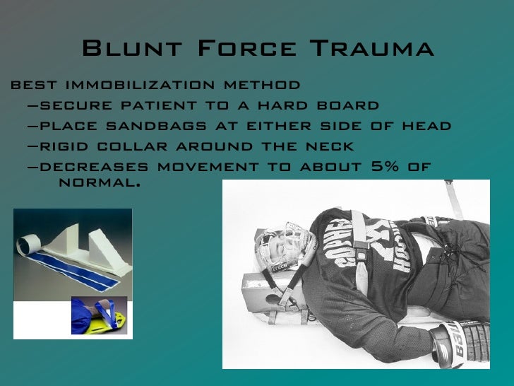 FCA 0111 Blunt Force Trauma