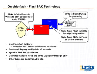 Reprogramming Flashdrive Memory Interfaces & Controllers - Sandeep Kulkarni, Lattice | PDF