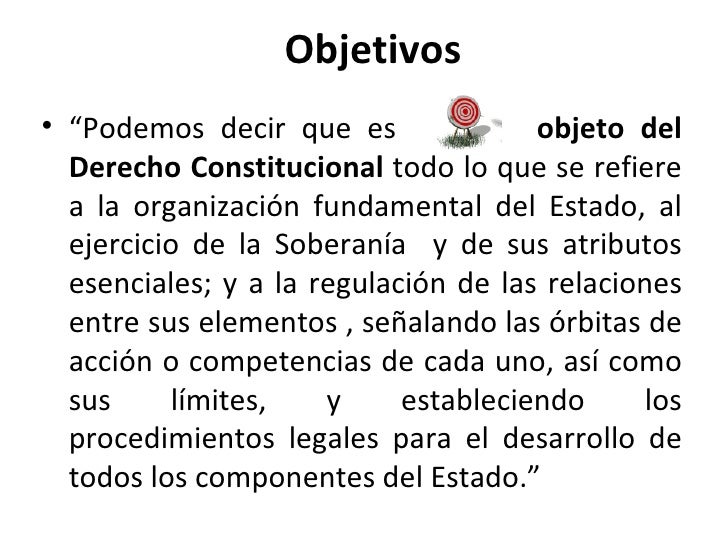DERECHO CONSTITUCIONAL
