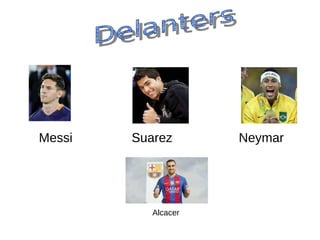 Messi Suarez Neymar
Alcacer
 