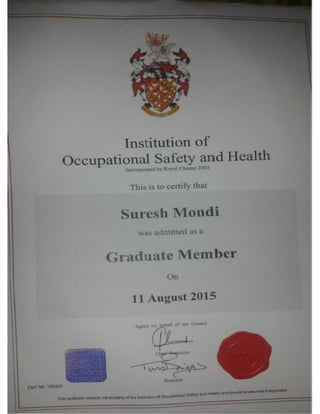 Grad - IOSH Membership