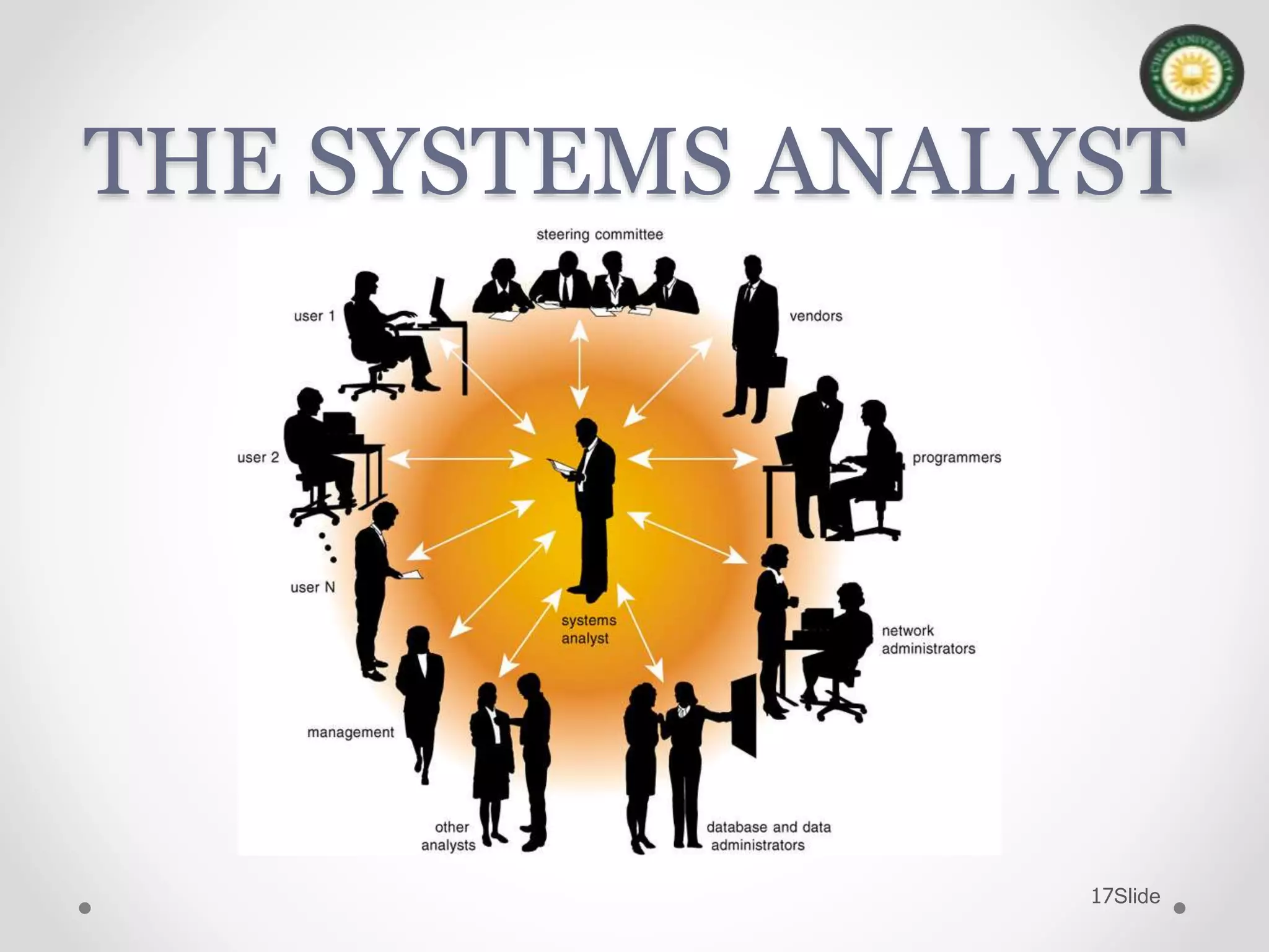 Slide17
THE SYSTEMS ANALYST
 