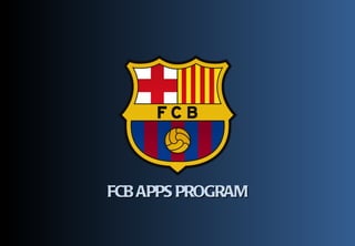 FCB APPS PROGRAM 