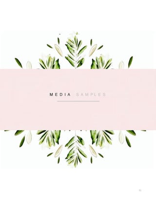  
11
M E D I A S A M P L E S
 