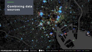 Combining data
sources
 