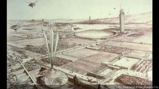 Pic: Frank Lloyd Wright, Broadacre City
 