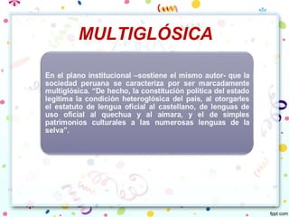 MULTIGLÓSICA
 