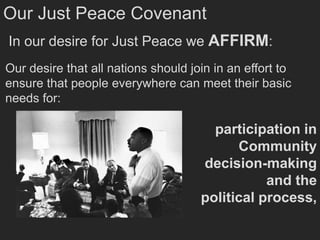 FCC Just Peace Covenant