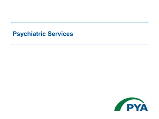 Psychiatric Services
 