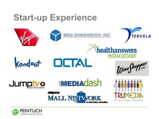 Start-up Experience
 