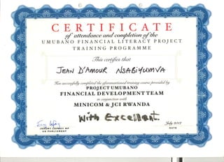 F. Literacy Cert.