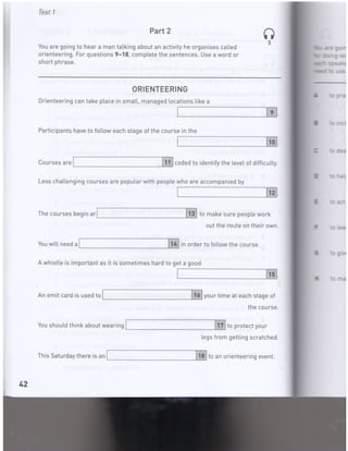 Fce 1 3 | PDF