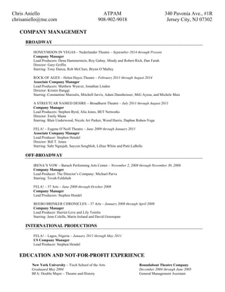 Aniello_Resume | PDF