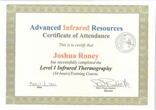 Thermography Level One