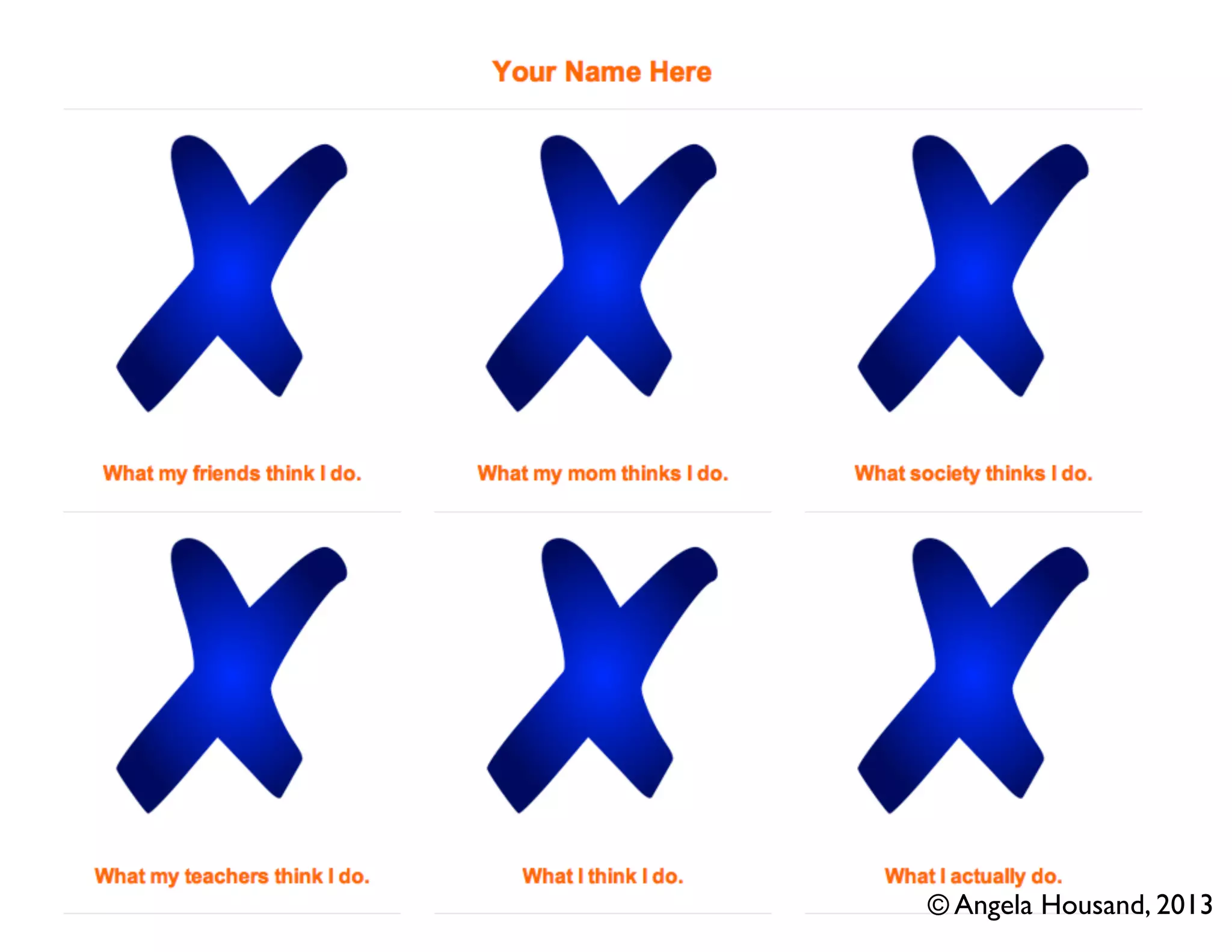 © Angela Housand, 2013
 