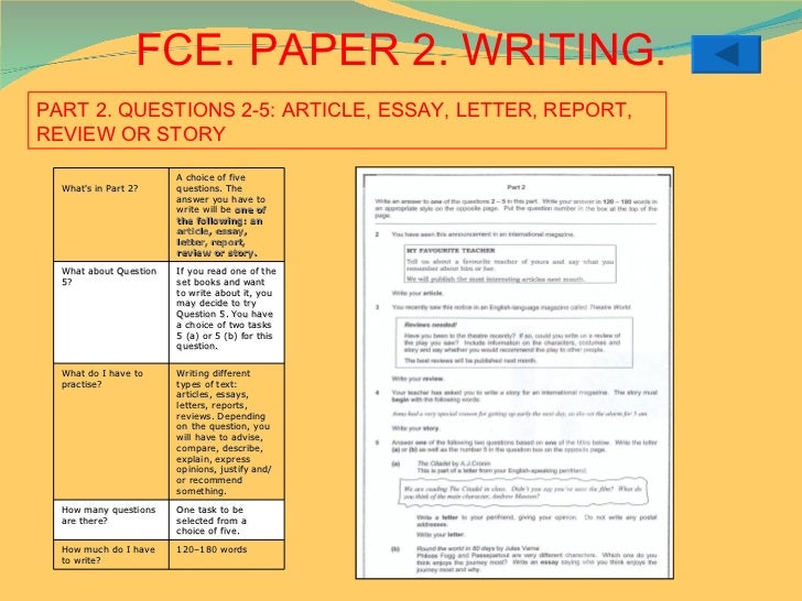 Five types of essays