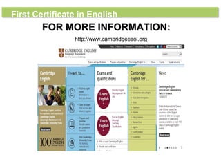 Fce Test Overview Fce Exam Overview | PPT