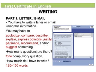Fce Test Overview Fce Exam Overview | PPT