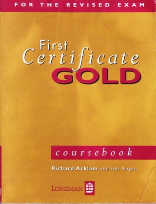 Fce gold course book