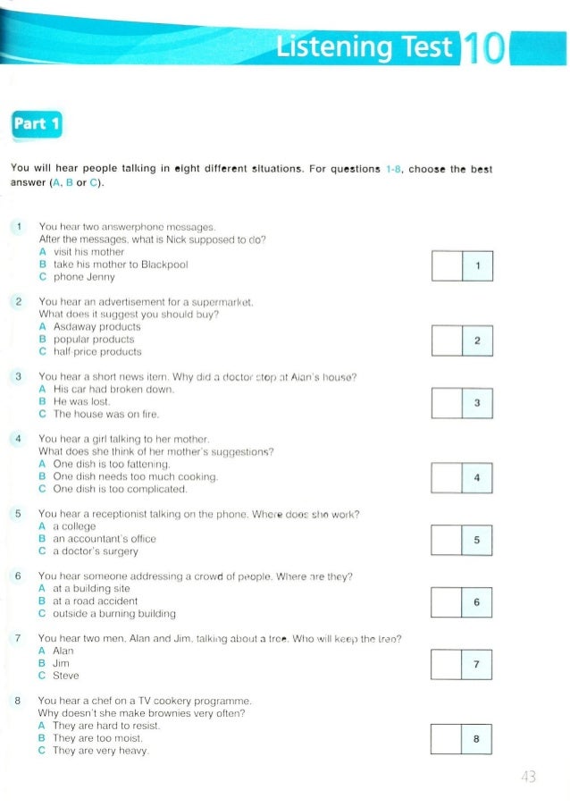 Fce Listening Speaking Skills 1 Sb - 