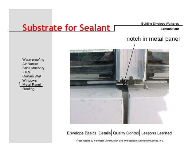 building envelope components